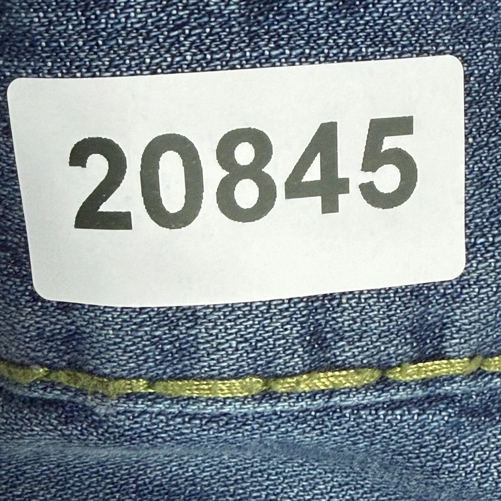 True Religion Billy Super T Jeans Mens‎ 36 Blue Denim Straight Leg World Tour